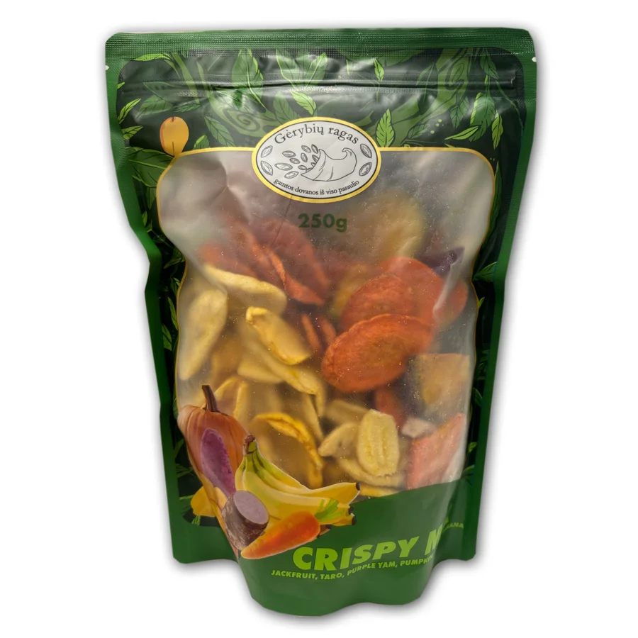 Aedviljade krõpsude segu, 250g