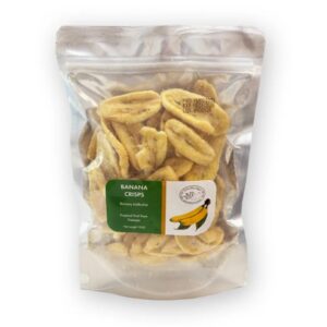 Röstitud banaanikrõpsud, 150g